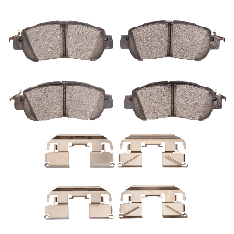 Nissan Versa Brake Pads - Front - R1 Concepts - Ceramic - `17-`25